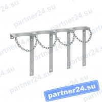 Купить настенное крепление для 4-х газовых баллонов объемом 40 л. нк-к-04