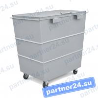 Купить контейнер для тко и мусора кмп-01-02, 1270х770х1175 мм