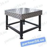 Купить стол сварочно-сборочный 3d ссд-05/1 с диагональной сеткой отверстий d26, 1000х900х850 мм